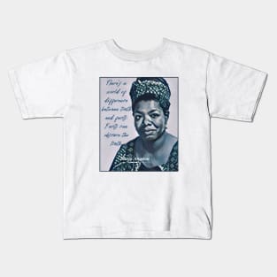 Maya Angelou Kids T-Shirt